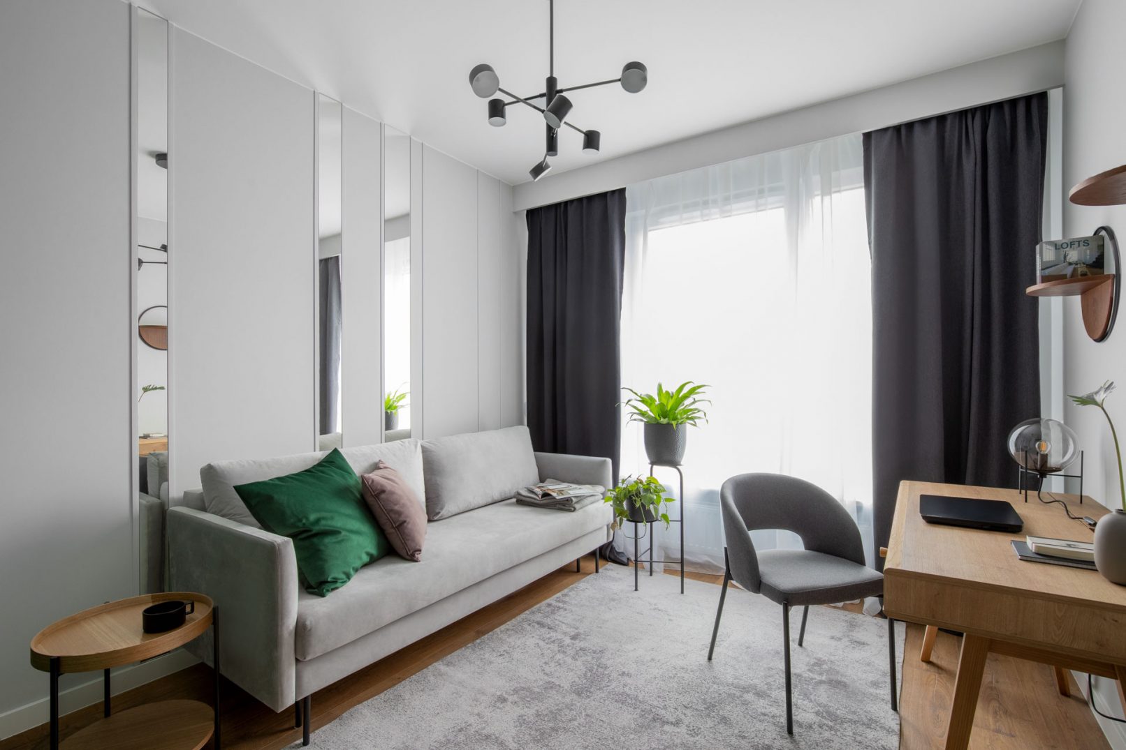 sypialnia - nowoczesna aranżacja, projekt i wykończenie pod klucz