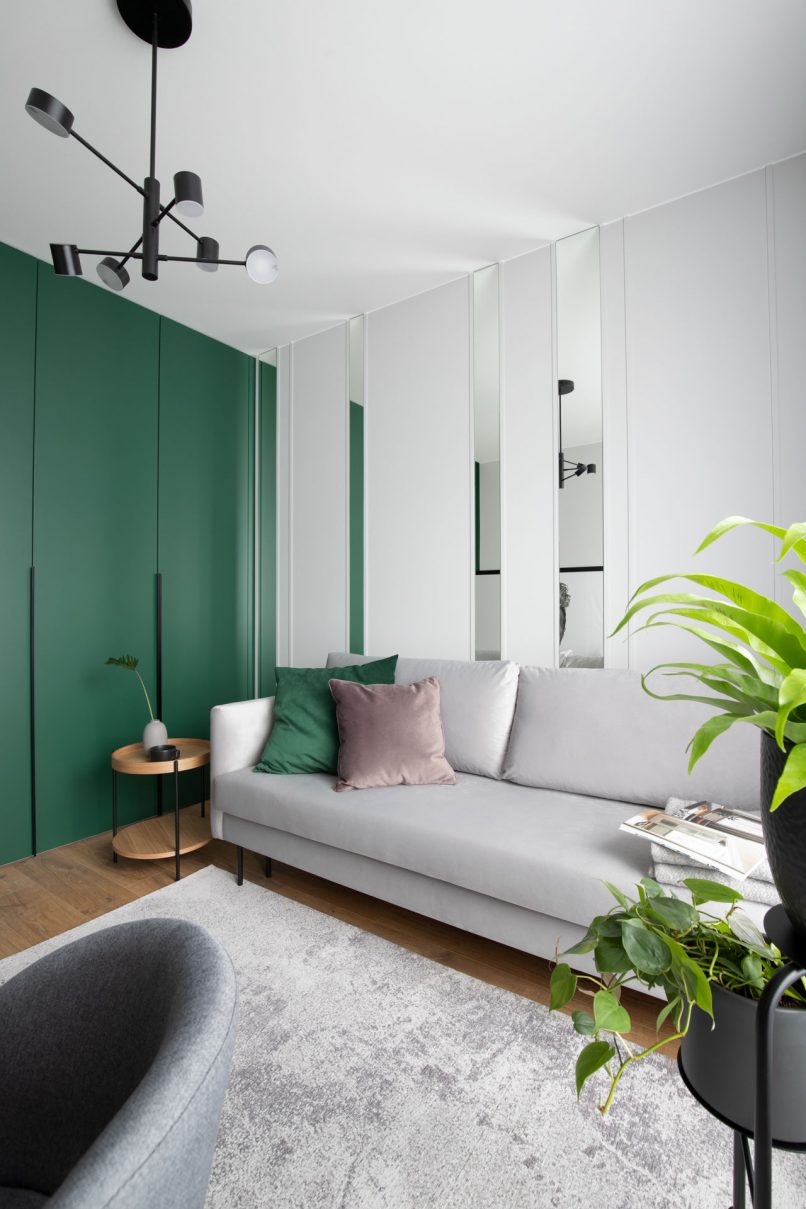 sypialnia- projekt i wykończenie pod klucz