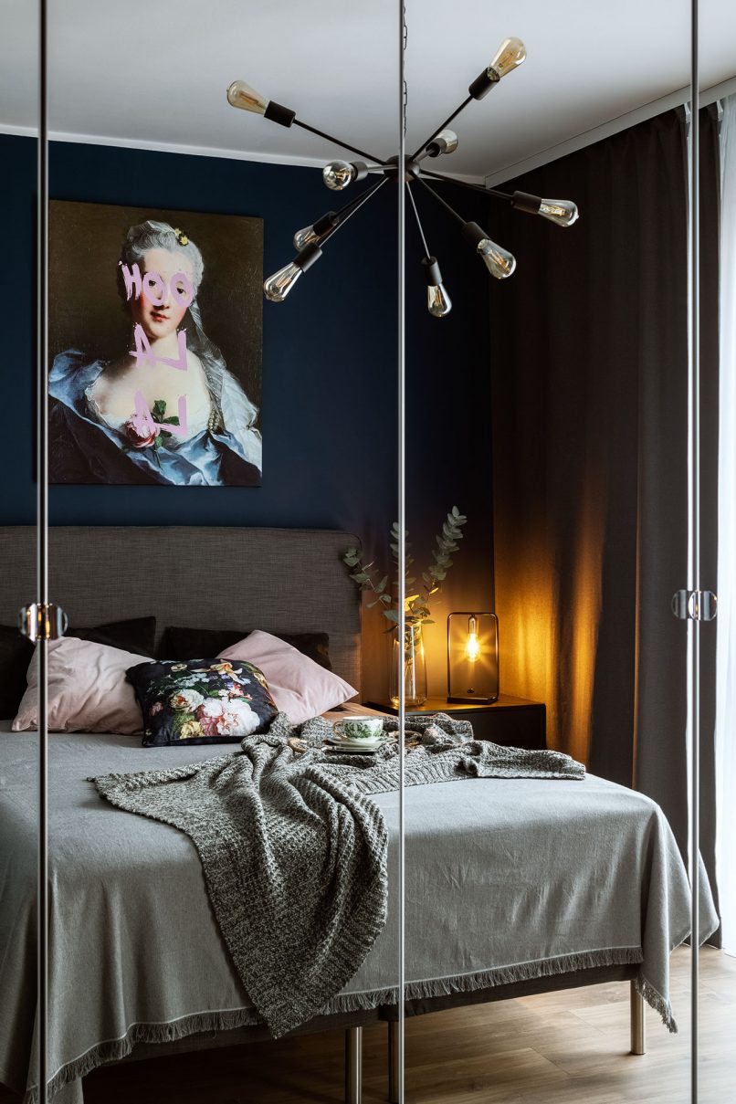 sypialnia w stylu nowoczesnym - aranżacja, projekt i wykończenie pod klucz