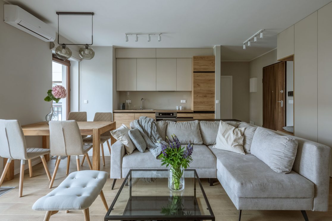 klasyczna zabudowa kuchenna na wymiar, projekt i wykończenie wnętrz